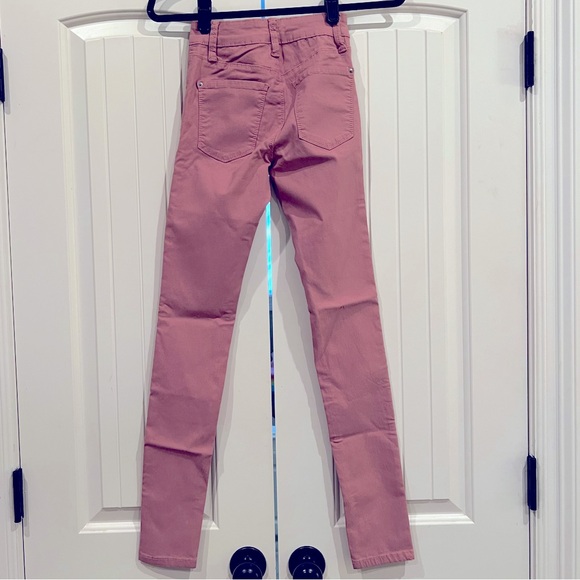 YMI Hyper-Stretch Jeggings • Dusty Pink - Picture 2 of 2